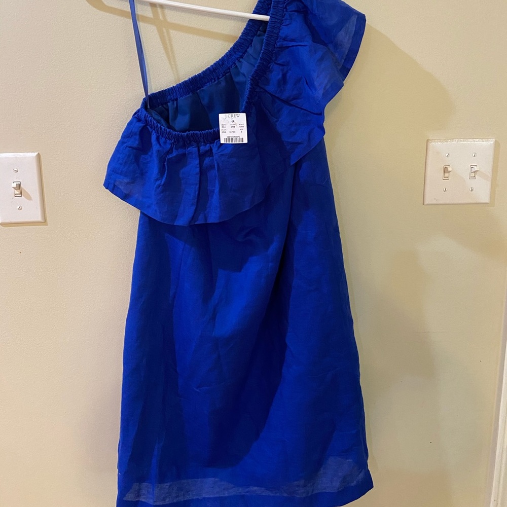 NWT Jcrew one shoulder dress!
